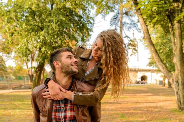 A happy couple